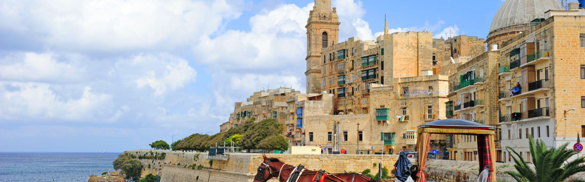Malta Culture blurry parallax
